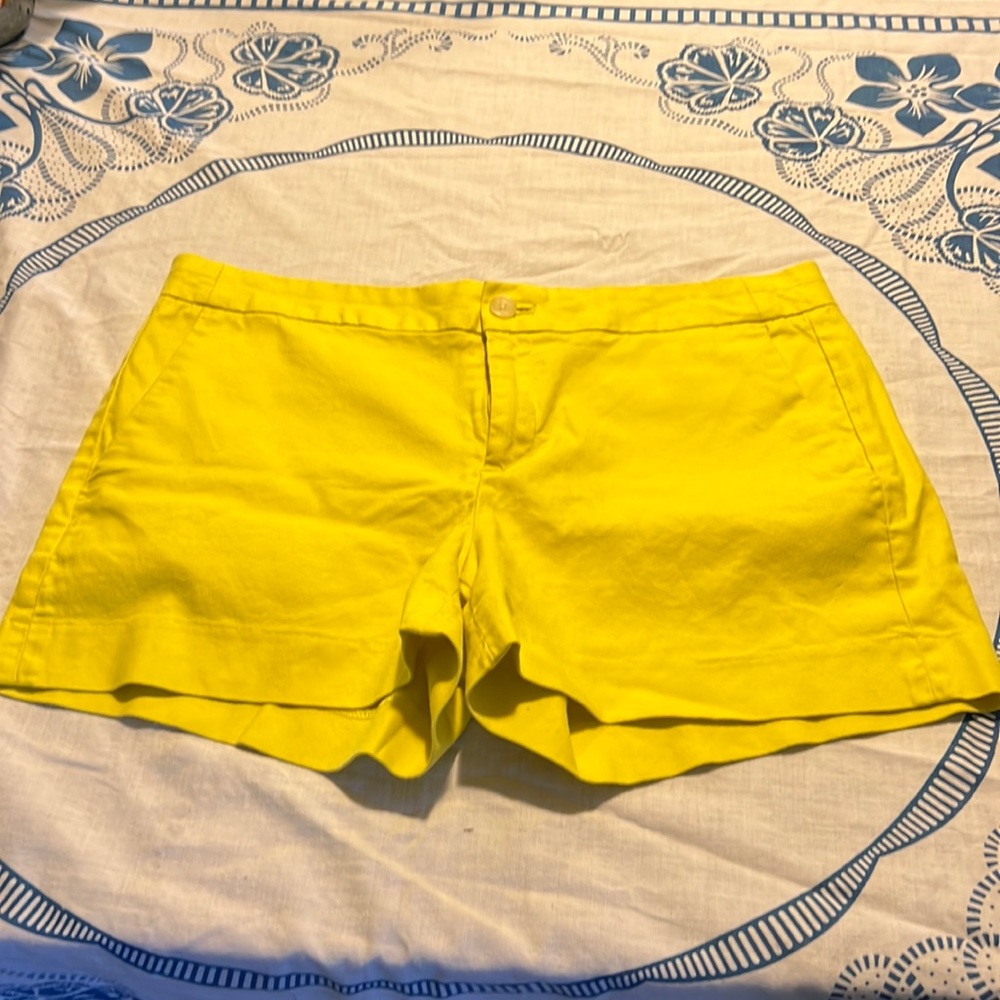 BR Factory Hampton fit yellow shorts